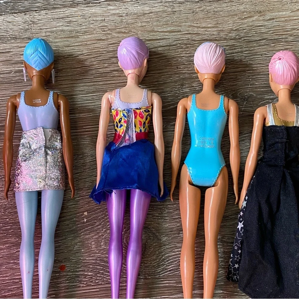 Dolls Lot Of Four Gently Played With‎